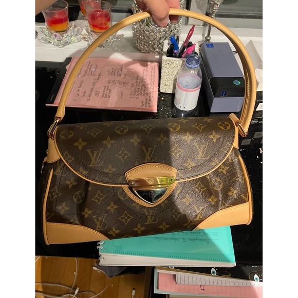 Authentic Louis Vuitton Monogram Canvas Beverly MM Shoulder Bag Ultra Rare NWT - Picture 6 of 11